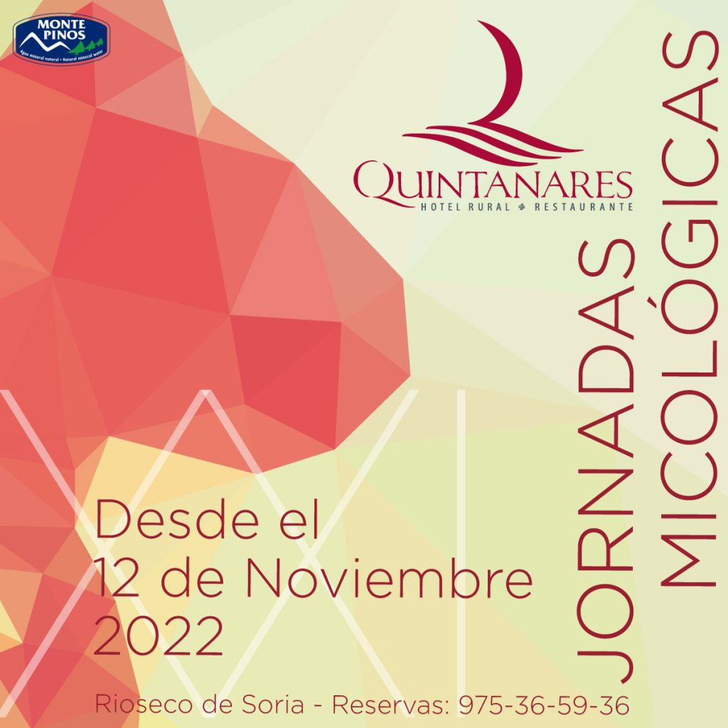 Jornadas Micológicas Rioseco de Soria 2022 portada